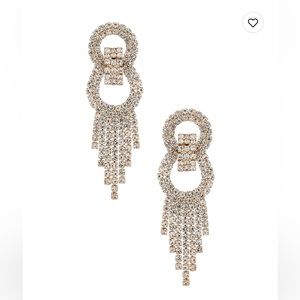 Ettika Crystal Fringe Earrings